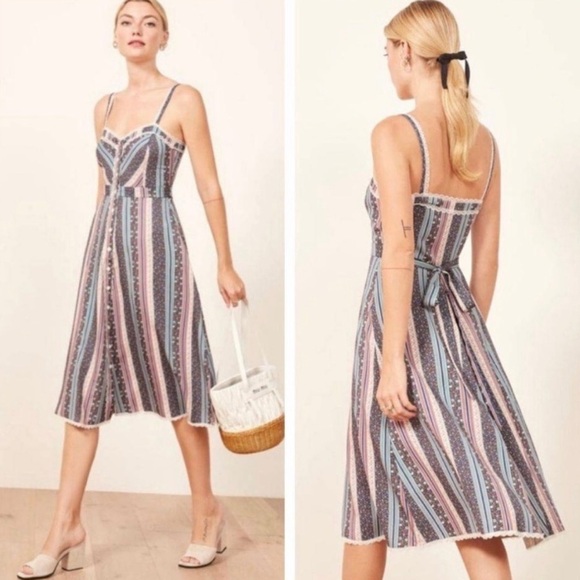 Reformation Heidi Midi Dress - Picture 2 of 7